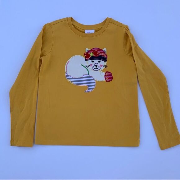 Hanna Andersson Long-Sleeve Cat in the Hat T-Shirt